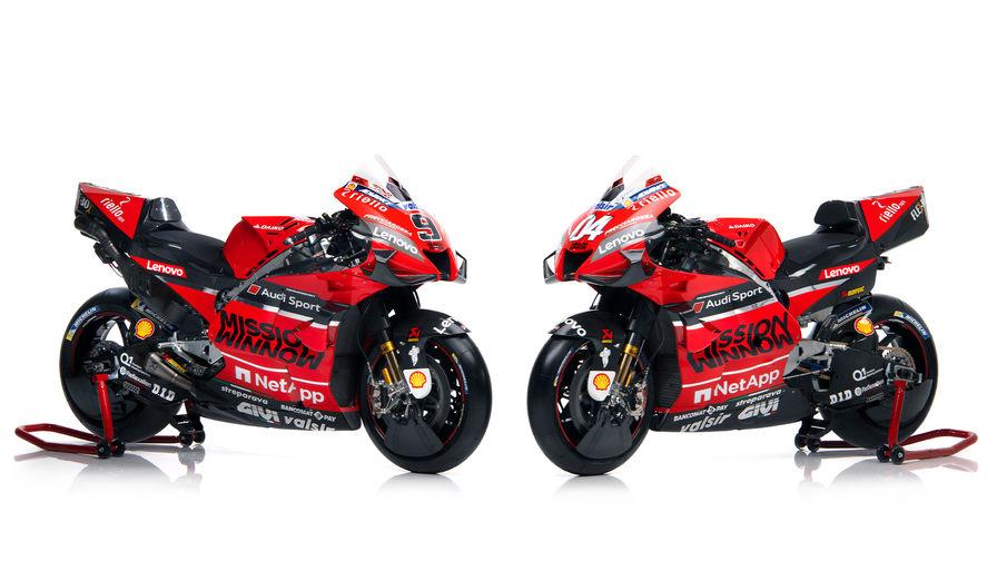 Ducati показала ливрею мотоцикла 2020 года