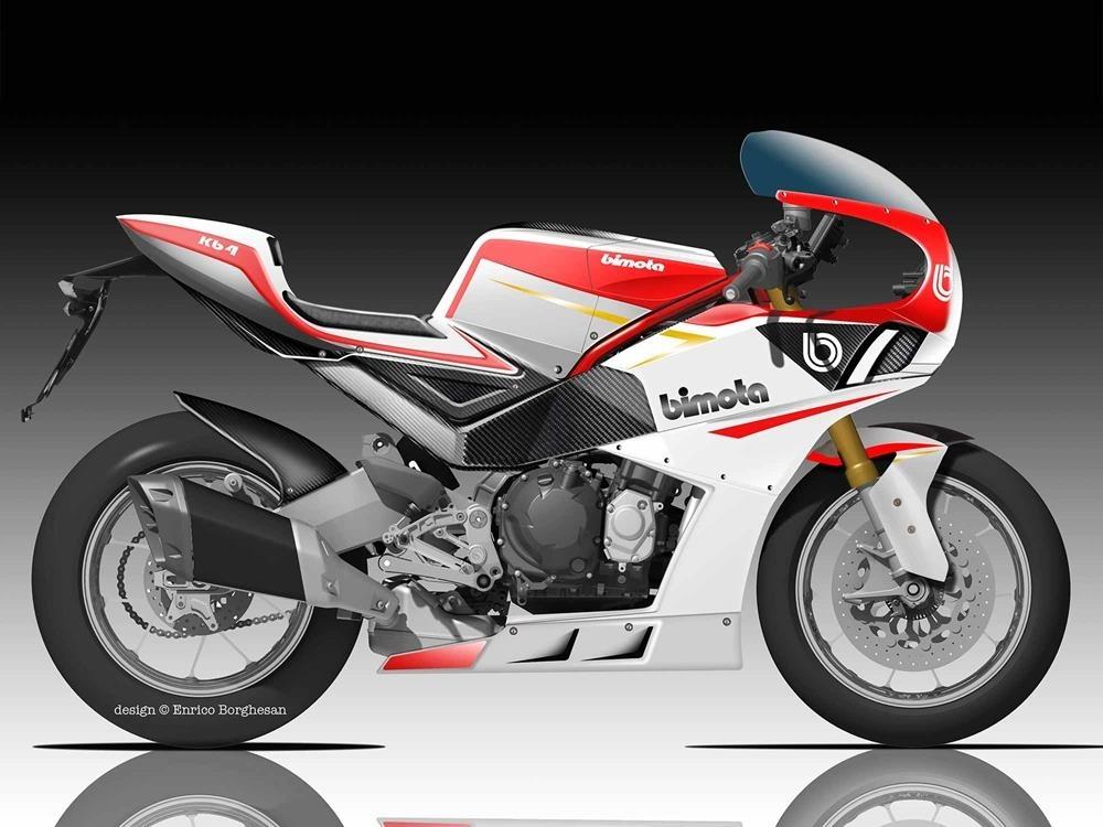 Новый нео ретро мотоцикл Bimota KB4 представят летом 2020