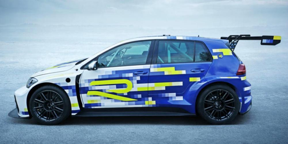 Volkswagen подготовил новый Golf к «ледяной гонке»