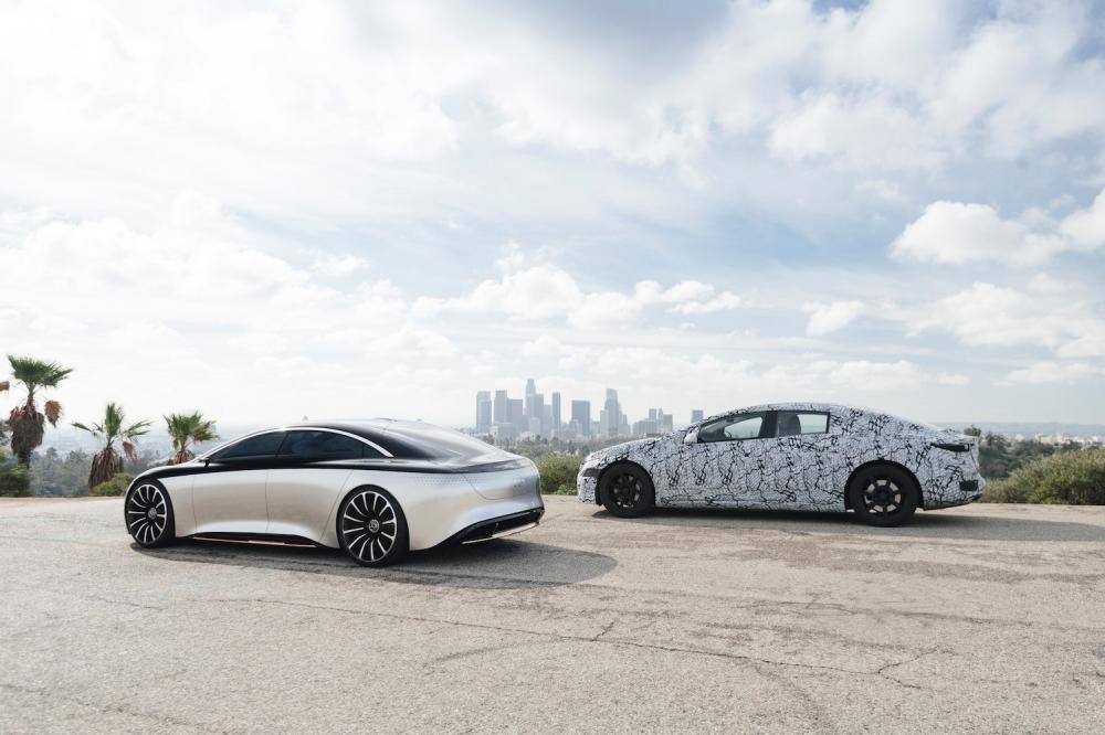 Mercedes-Benz показал &laquo;электрический S-Class&raquo; на официальных снимках