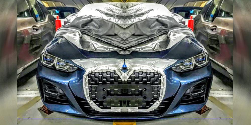 Новую BMW 4-Series сфотографировали с огромными «ноздрями»