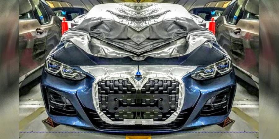 Новую BMW 4-Series сфотографировали с огромными «ноздрями»