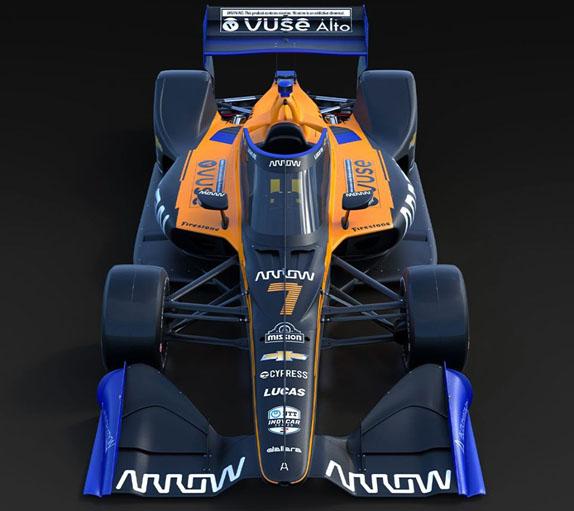 В McLaren представили машину IndyCar