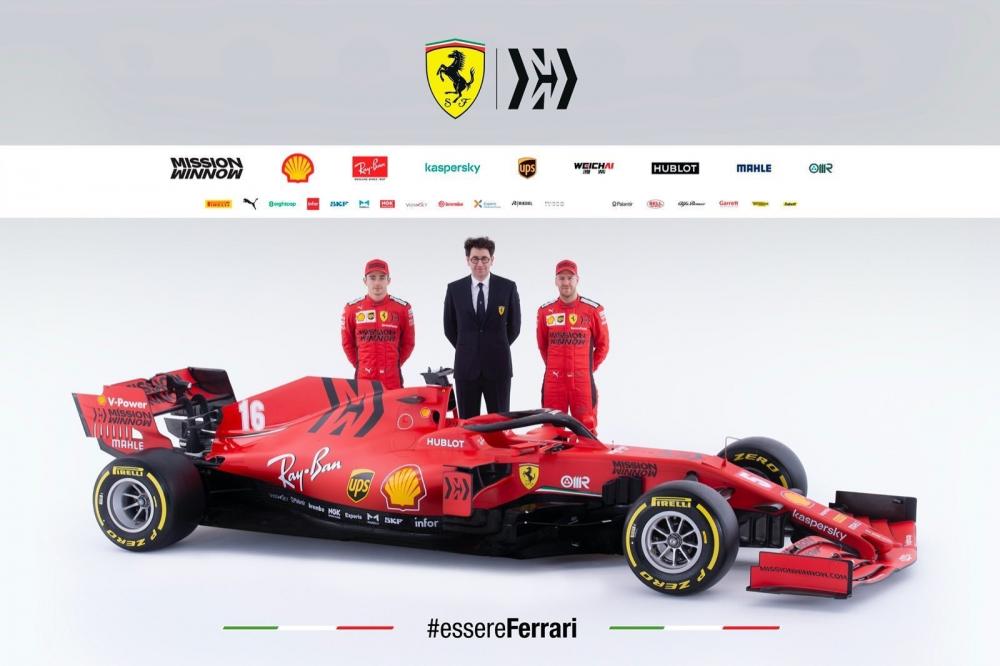 Презентации новых машин: Ferrari SF 1000