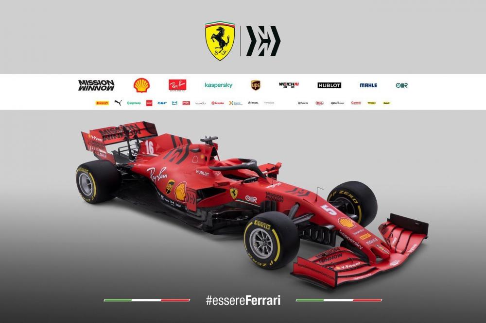 Презентации новых машин: Ferrari SF 1000