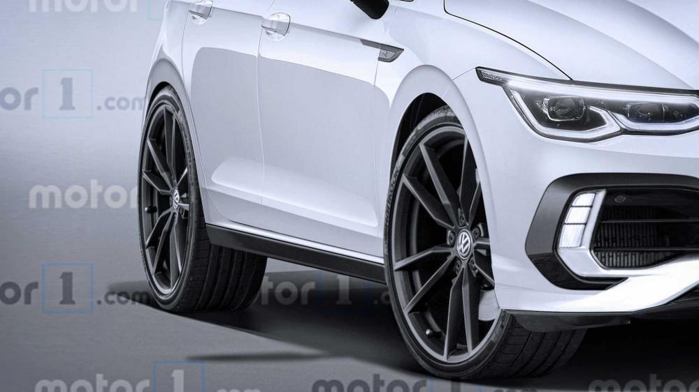 Эксклюзив: взгляните на возможный облик &laquo;горячего&raquo; VW Golf R