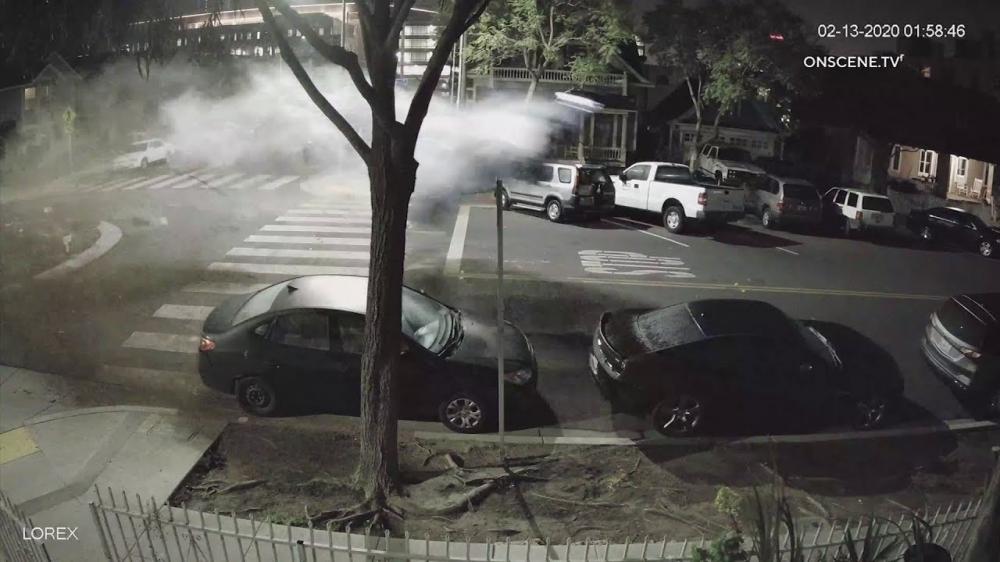 BMW M4 в полете: взята рекордная высота в 4,5 метра