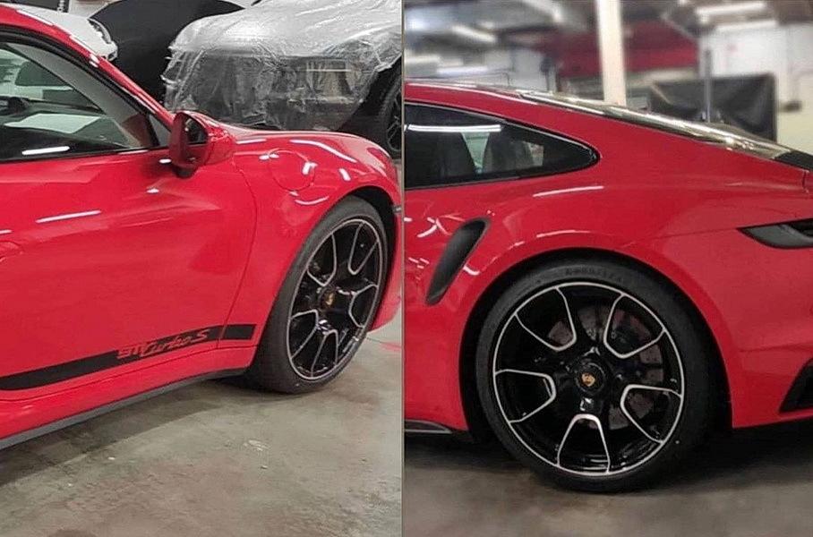 Новый Porsche 911 Turbo S раскрыли до премьеры