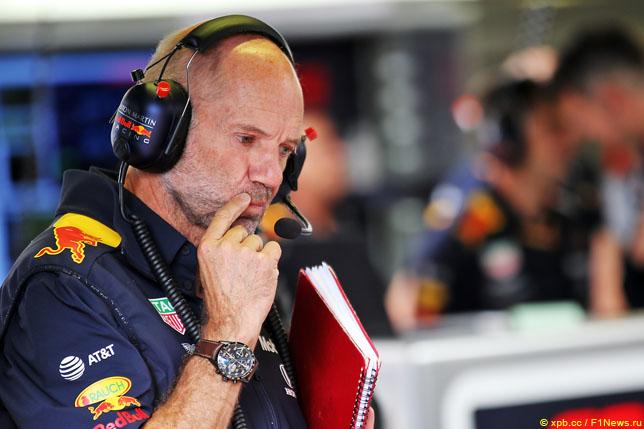 Ньюи уже работает над машиной Red Bull 2021 года