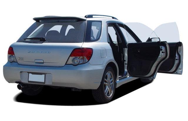 Почему Subaru в 2000-х отказалась от безрамочных дверей