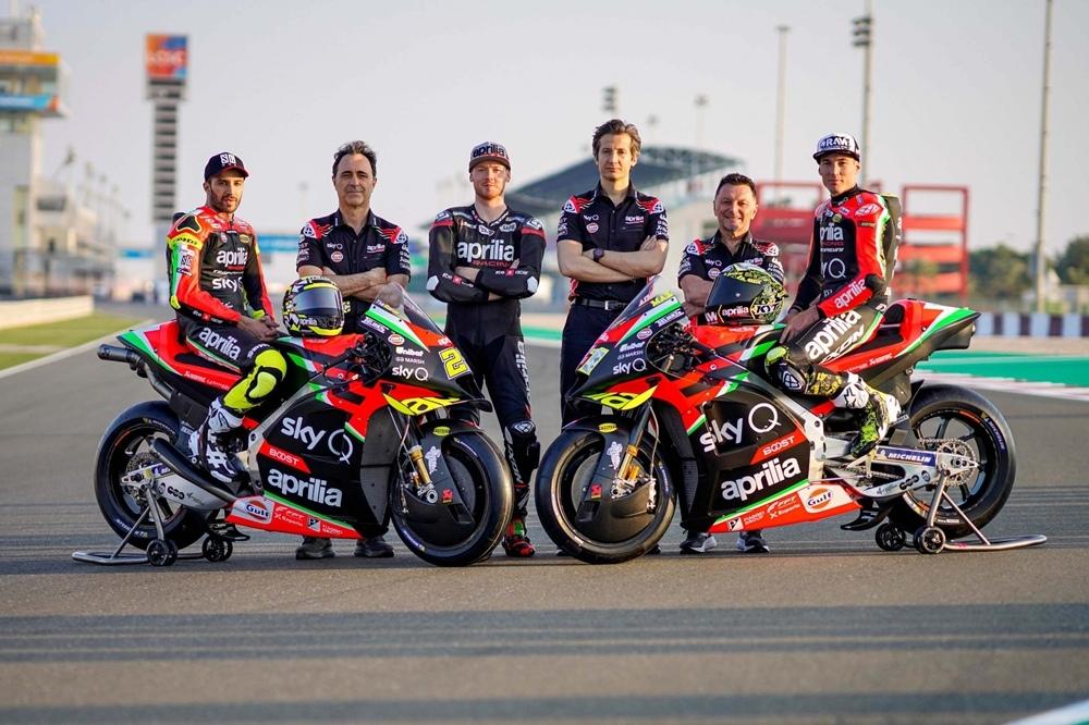 Презентация команды Aprilia MotoGP 2020
