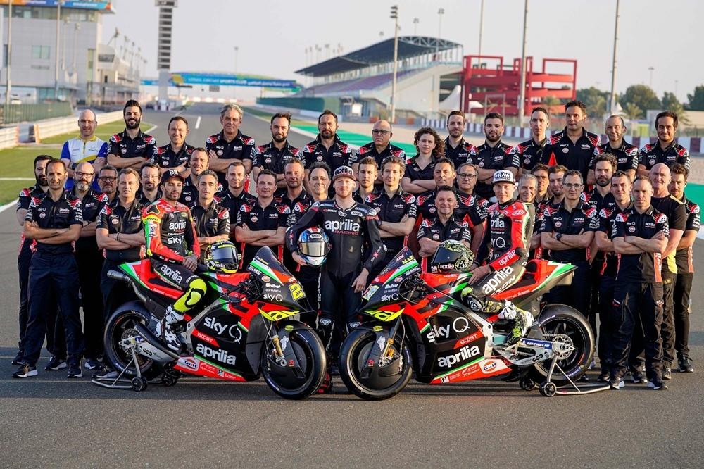 Презентация команды Aprilia MotoGP 2020