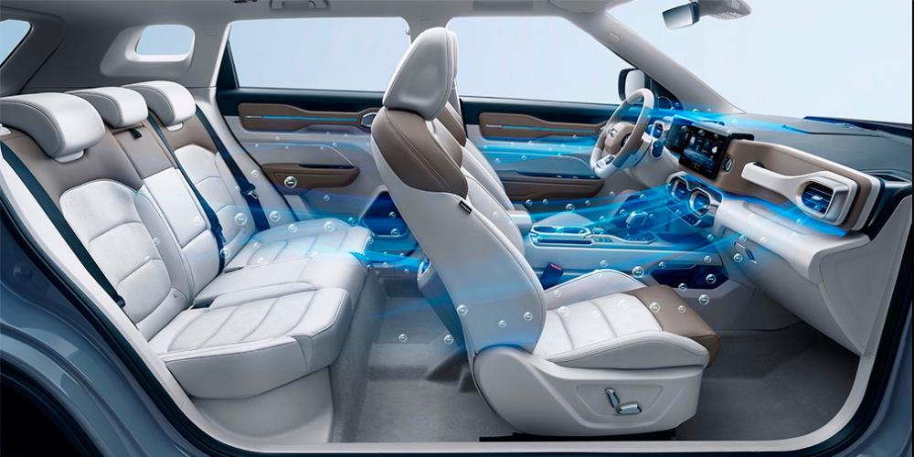 Geely начала продажи кроссовера с защитой от коронавируса