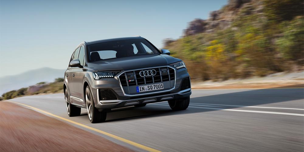 Audi назвала стоимость обновленного кроссовера SQ7 в России