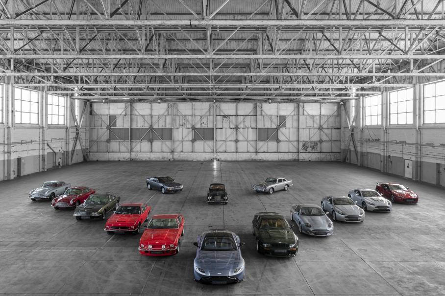 Aston Martin Vantage отпраздновал 70-летний юбилей
