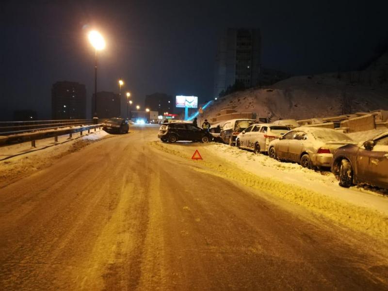 В Приморье из-за снегопада за сутки произошло 160 ДТП