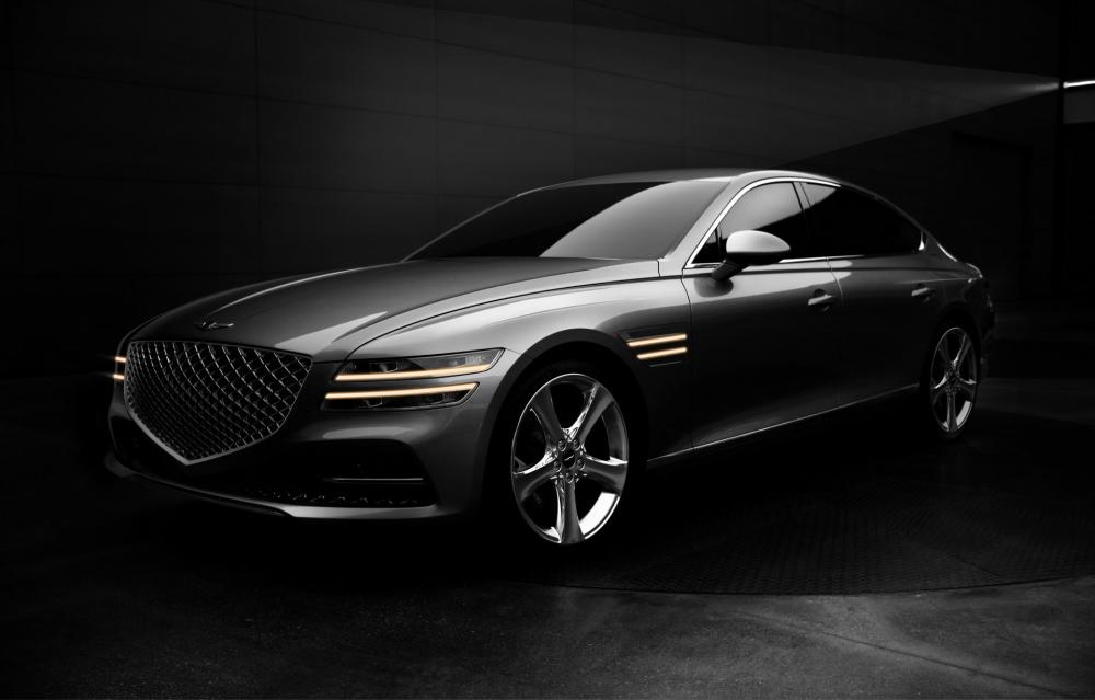 Корейцы показали первые фото бизнес-седана Genesis G80