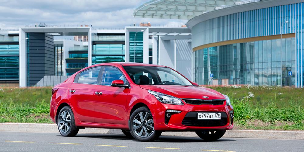 Kia Rio обогнал «Весту» в списке российских бестселлеров