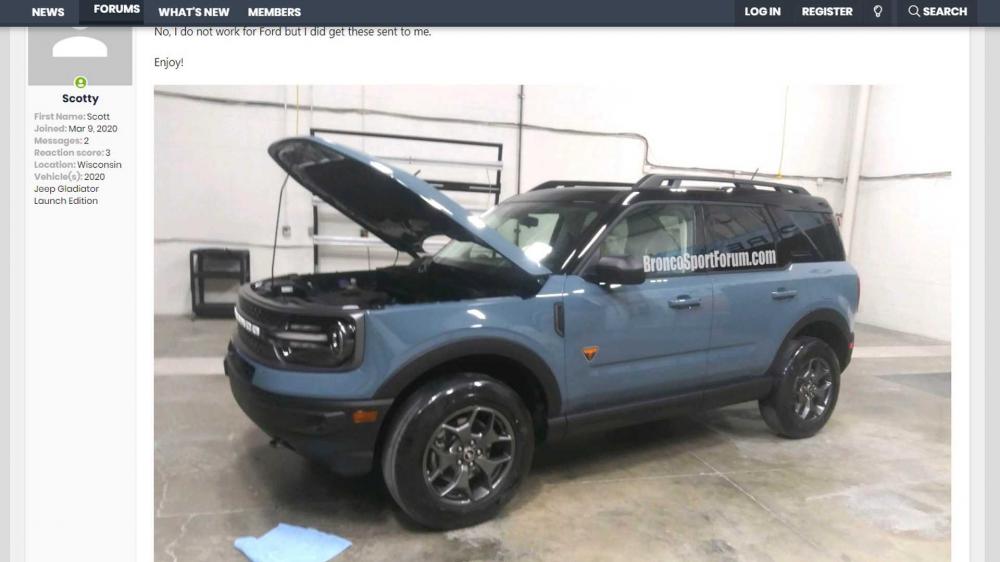 Новый «внедорожник» Ford оказался весьма брутальным