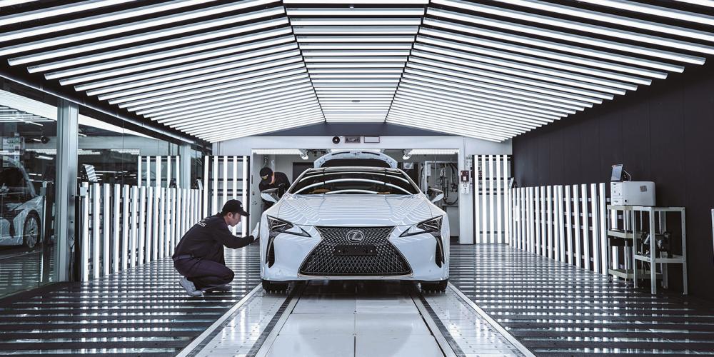 Производство автомобилей Lexus сократят из-за эпидемии коронавируса