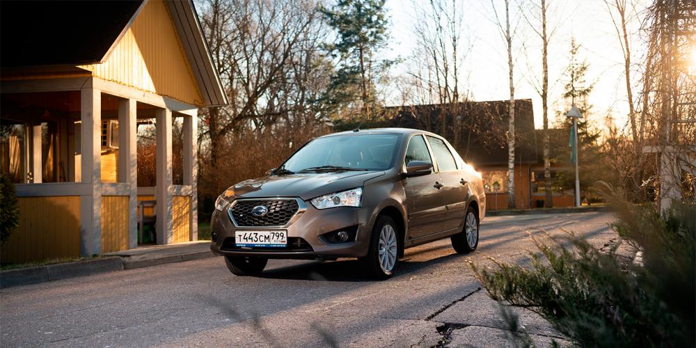 У седана Datsun on-DO появилась новая версия в России