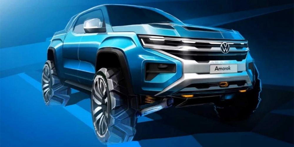 Volkswagen анонсировал пикап Amarok нового поколения