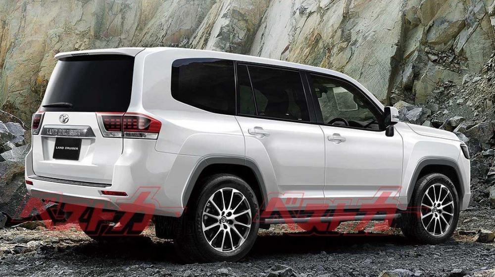 Toyota Land Cruiser 300, предполагаемый облик