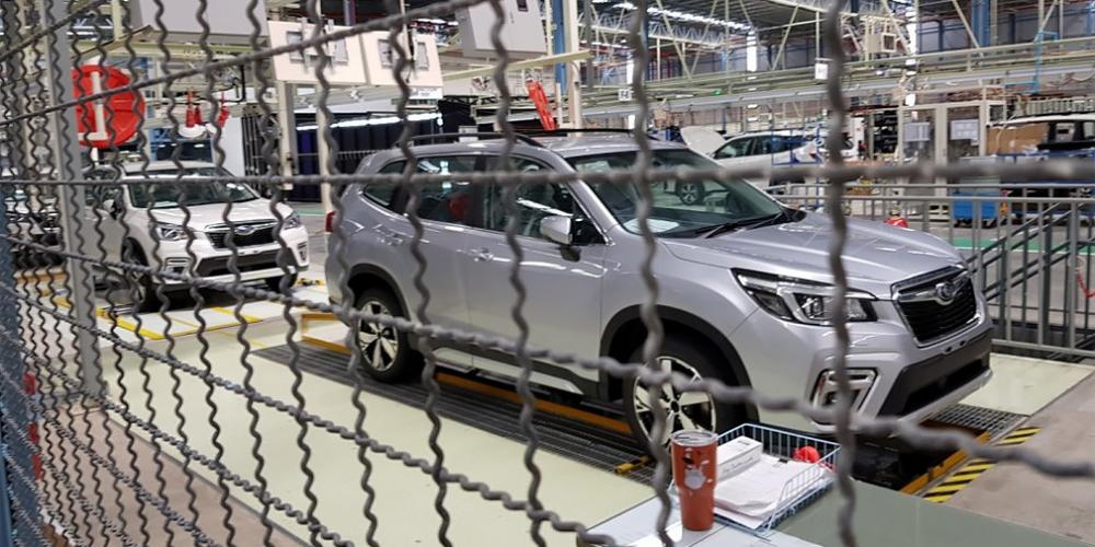 Subaru остановила все заводы в Японии из-за COVID-19