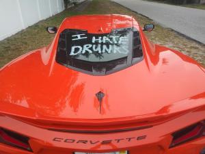 Новый Chevrolet Corvette разбили на следующий день после покупки