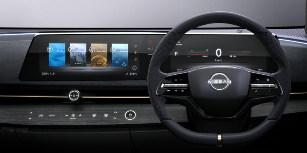 Nissan объяснил отказ от вертикальных планшетов в салоне