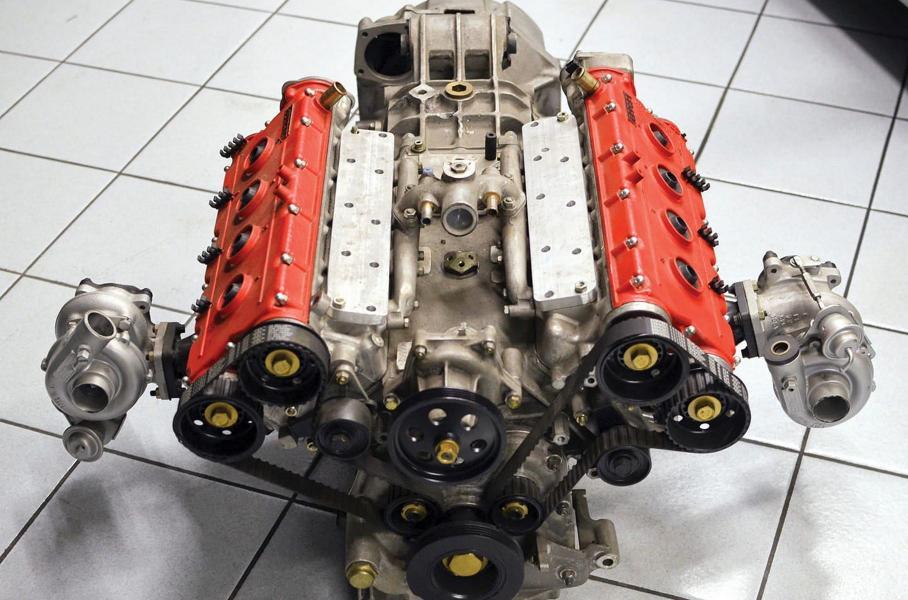 Продается уникальный экспериментальный турбомотор Ferrari из восьмидесятых