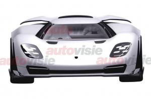 Раскрыта внешность нового гибридного гиперкара Porsche
