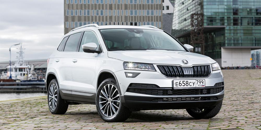 Skoda назвала российские цены на полноприводный Karoq
