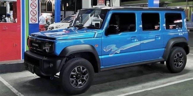Пятидверный Suzuki Jimny! Реальные фото