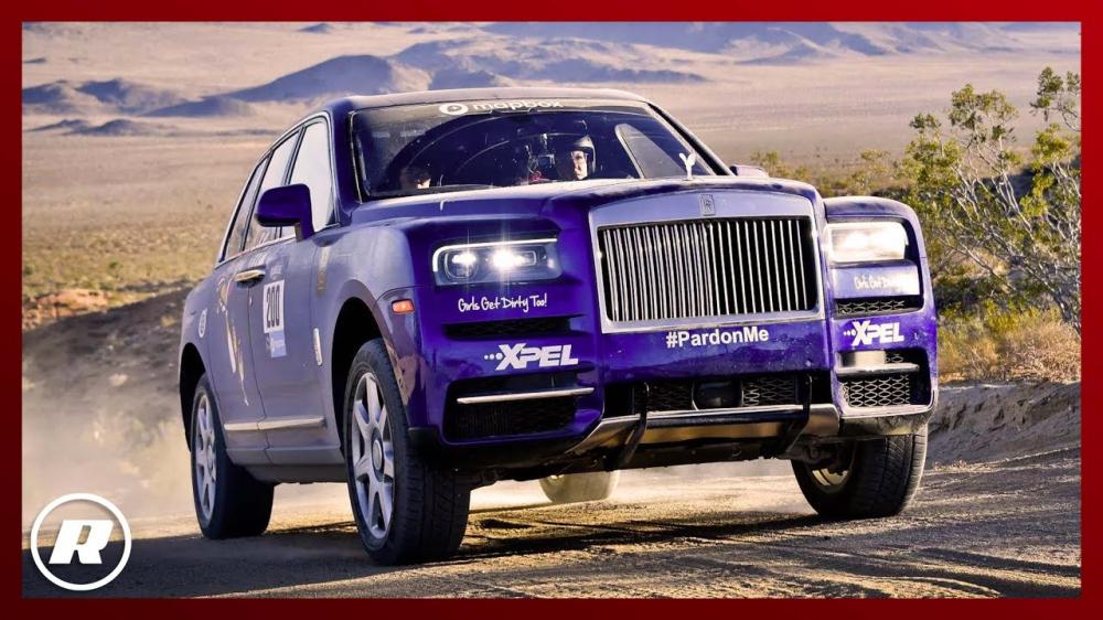 Rolls-Royce Cullinan проехал 3000-километровое ралли по пустыне