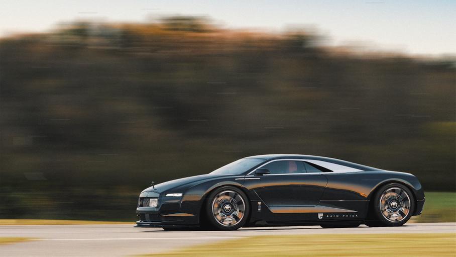 Посмотрите на среднемоторный гиперкар Rolls-Royce