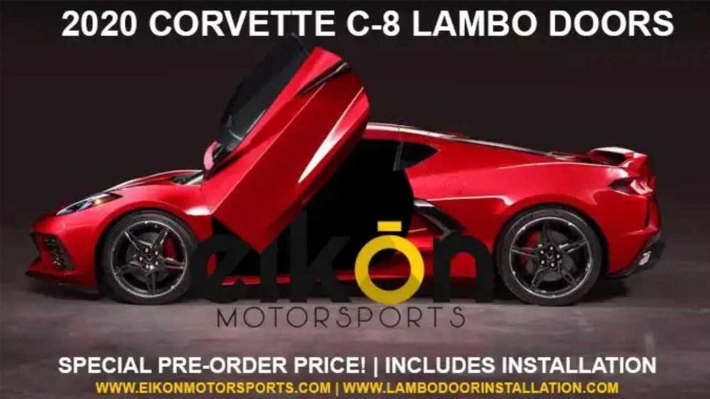 Corvette двери-ножницы: когда хотел Lamborghini, но купил Chevrolet