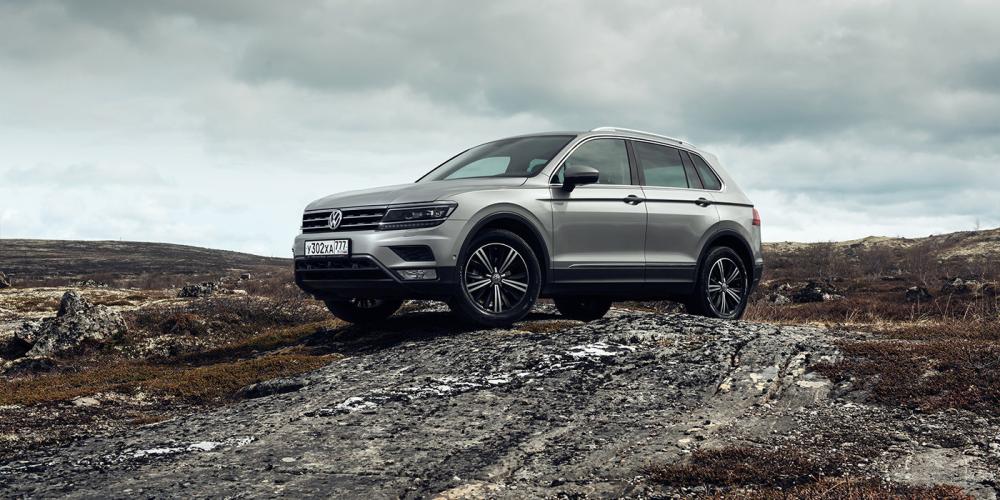 VW Tiguan отобрал у Hyundai Creta звание самого популярного SUV в России