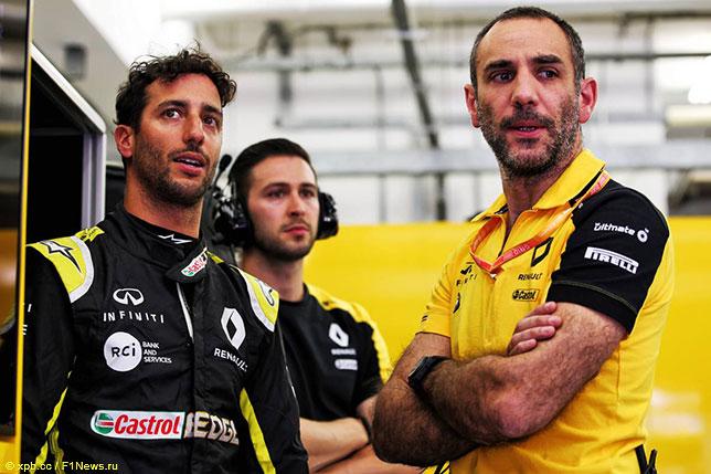 В Renault подтвердили расставание с Риккардо