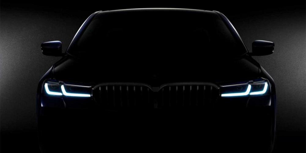 BMW опубликовала первое изображение обновленной 5-Series