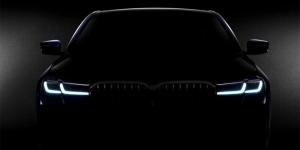 BMW опубликовала первое изображение обновленной 5-Series