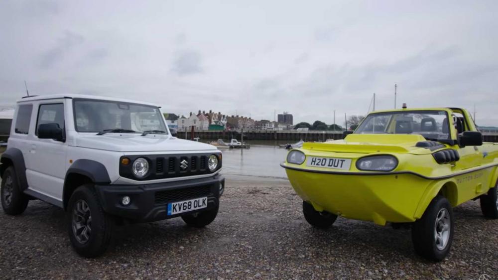Видео: внедорожник Suzuki Jimny превратили в амфибию