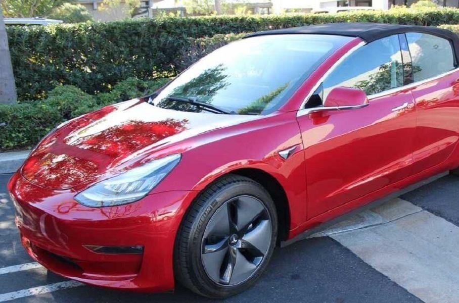 Tesla Model 3 предложили превратить в кабриолет. Но это оказалось очень дорого