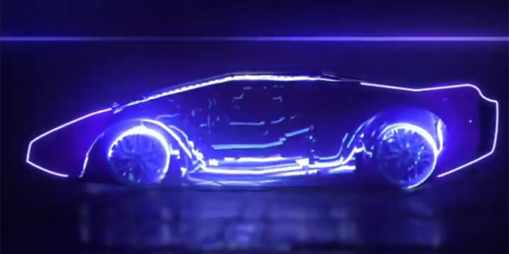 Lego показала копию гибридного Lamborghini