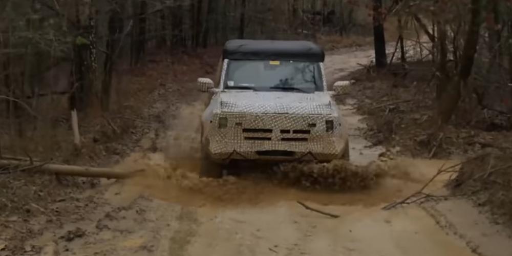 Видео: Ford Bronco испытали на бездорожье