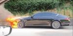 Видео: новый Genesis G80 загорелся во время движения