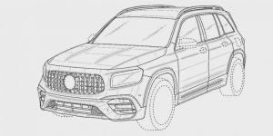 Внешность мощнейшего Mercedes GLB рассекретили на патентных рисунках