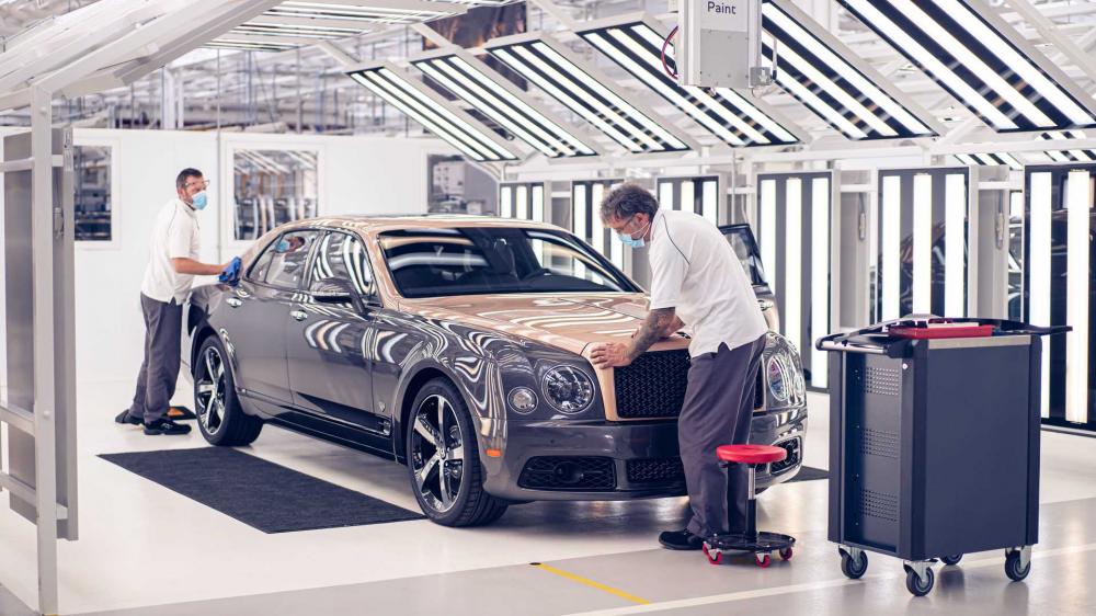 Завершение производства Bentley Mulsanne
