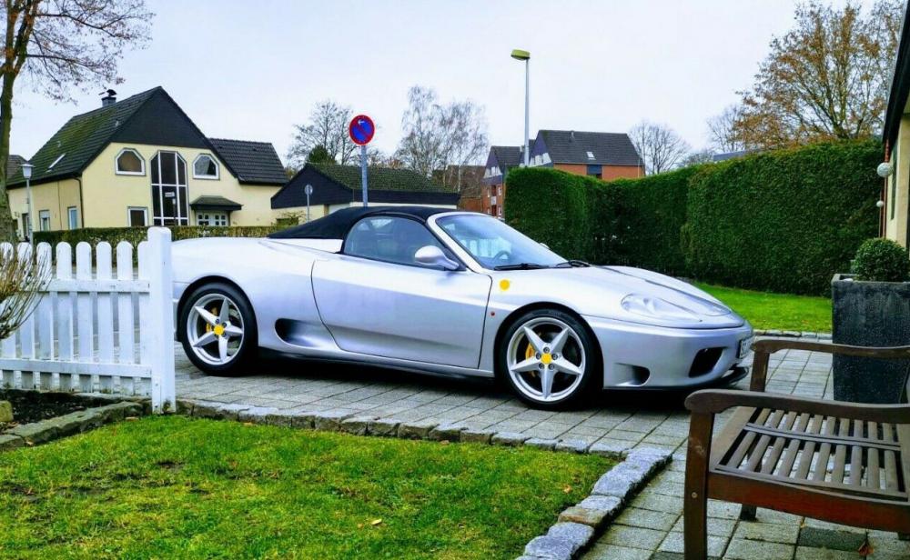 В продаже появилась точная копия Ferrari 360, сделанная из Toyota