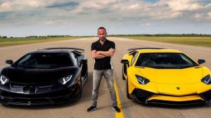 Посмотрите на схватку двух «Авентадоров» – кто быстрее на прямой?